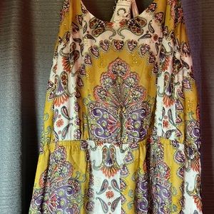 Akemi & Kim Anthropologie maxi dres